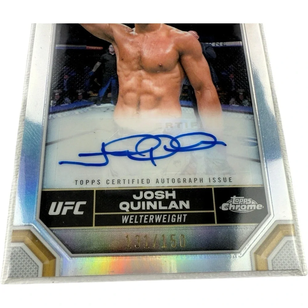 JOSH QUINLAN 2024 TOPPS CHROME ROOKIE AUTOGRAPH‎ REFRACTOR AUTO /150 Q3841